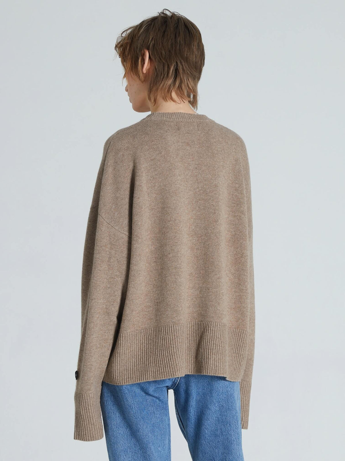 CREW NECK CINNAMON